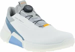 Ecco Biom H4 BOA Golf White/Retro Blue 42 Calzado de golf para hombres