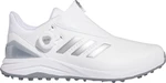 Adidas Solarmotion BOA 24 Spikeless White/Silver Metallic/Blue Burst 44 Calzado de golf para hombres