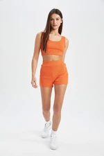 DEFACTO Coool Ribbed Camisole Basic Shorts