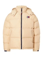 Tommy Jeans Bunda - TJM ALASKA PUFFER béžová