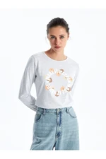 LC Waikiki LCW Crew Neck Printed Women's T-Shirt