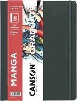 Canson Book Hardbound Long Side Graduate Manga Skicár 27,9 x 21,6 cm 200 g Portrait