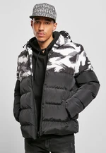 Statement Brushcamo Yoke Puffer Jacket Black/Grey