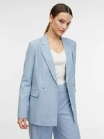 Orsay Light Blue Women's Melange Blazer - Women