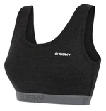 Merino thermal underwear HUSKY Mebra L black bra