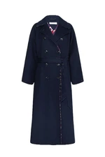 Tommy Hilfiger Coat - WOOL BLEND DF JAQUAR patterned