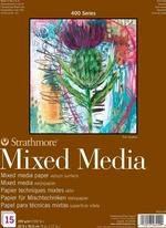 Strathmore Serie 400 Vellum surface Mixed Media Pad Album per schizzi 31 x 23 cm 300 g