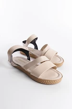 Capone Outfitters Thick Double-Strapped Women's Sandals