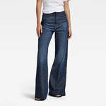 G-STAR Jeans - Deck Ultra High Wide Leg wmn blue