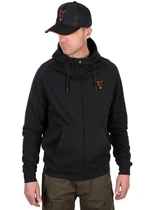 Fox mikina Collection Lightweight Hoodie Black/Orange vel.XXXL