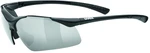 UVEX Sportstyle 223 Black/Litemirror Silver Okulary rowerowe