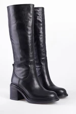 Capone Outfitters High Heel Leather Women's Boots