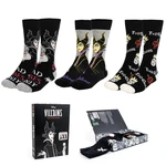 SOCKS PACK 3 PIECES DISNEY VILLANAS