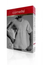 Cornette Authentic 201 new černé plus Pánské tričko 5XL černá