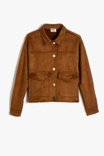 Koton Girl Camel Hair Jacket