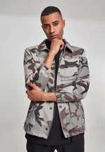 Camouflage cotton jacket gray camouflage