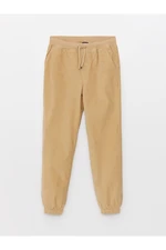 LC Waikiki Basic Velvet Boys' Jogger Pants with Elastic Waist