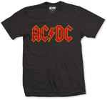 AC/DC Tričko Logo Unisex Black XL