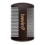 beviro Hrebeň na fúzy z hruškového dreva (Beard Comb)