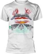 Metallica Maglietta Master Of Puppets White L