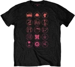 Pink Floyd T-Shirt Symbols Unisex Black L