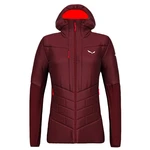 Women's jacket Salewa Ortles hybrid tirowool responsive Syrah