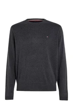 Sweater - TOMMY HILFIGER CORE COTTON-SILK CNECK grey