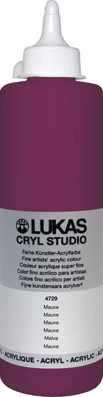 Lukas Cryl Studio Plastic Bottle Colori acrilici Mauve 500 ml 1 pz