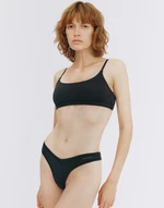 Organic Basics Flex Thong Black S