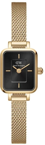 Daniel Wellington Micro Quadro Mini Evergold Onyx DW00100652