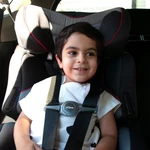 Baby car seat and stroller belt clip