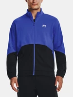 Modrá sportovní bunda Under Armour  UA Tricot Fashion Jacket