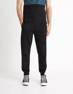 Black men's sweatpants with Celio stripe