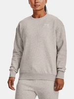 Under Armour Sweatshirt Essential Fleece Crew-GRY - Women