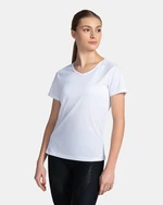 Women's running T-shirt KILPI DIMA-W White