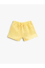 Koton The shorts have an elasticated waist and pockets above the knee.