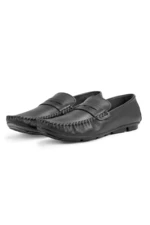 Ducavelli Artsy Genuine Leather Men's Casual Shoes, Rog Loafers.