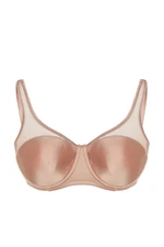 Trendyol Curve Mink Mesh Detailed Covered Support Bra