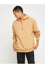 Koton Hooded Oversized Sweatshirt Long Sleeve Shards