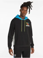 Black Mens Hoodie Puma Playbook - Men