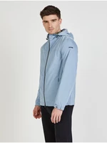 Light blue men's lightweight jacket Geox Leitan - Men