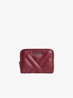 Women's Burgundy Wallet Calvin Klein - Women