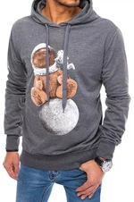 Dark grey men's sweatshirt Dstreet