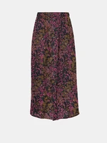 Pink-blue floral midi skirt ONLY - Ladies