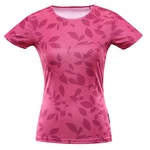 Women's T-shirt ALPINE PRO QUATRA fuchsia red variant pb