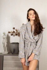 Luna Grey Bathrobe grey