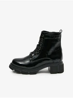 Black women's ankle boots Tom Tailor