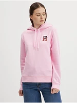 Light pink women's sweatshirt Tommy Hilfiger