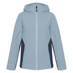 Girls' softshell jacket Hannah CAPRA JR blue fog/insignia blue