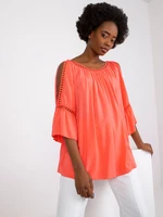 Pink viscose blouse Kearney OCH BELLA